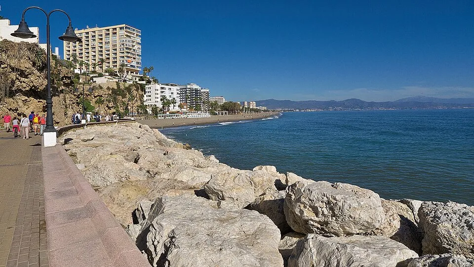 Zicht op Playa del Bajondillo · Torremolinos
