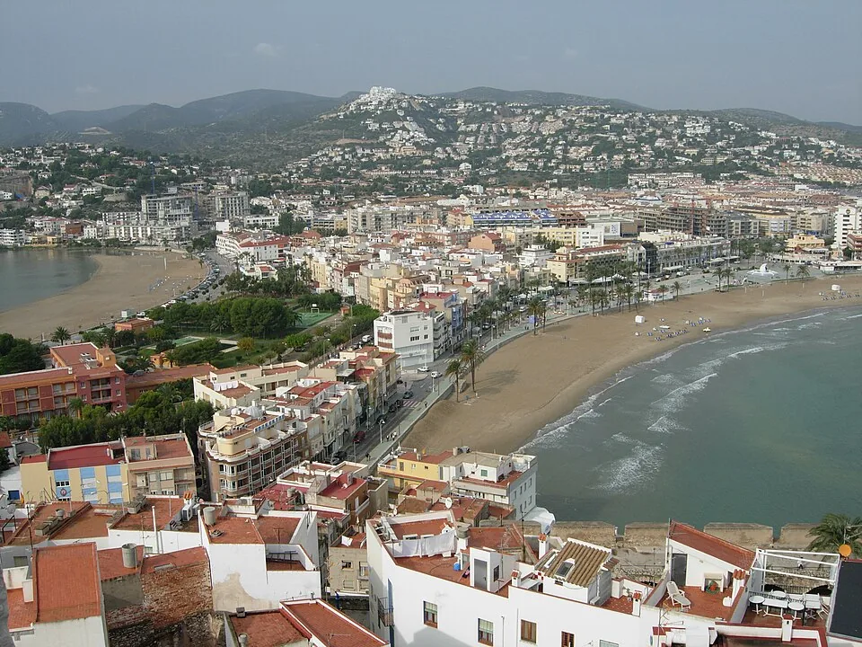 Zicht op Peñíscola / Peníscola